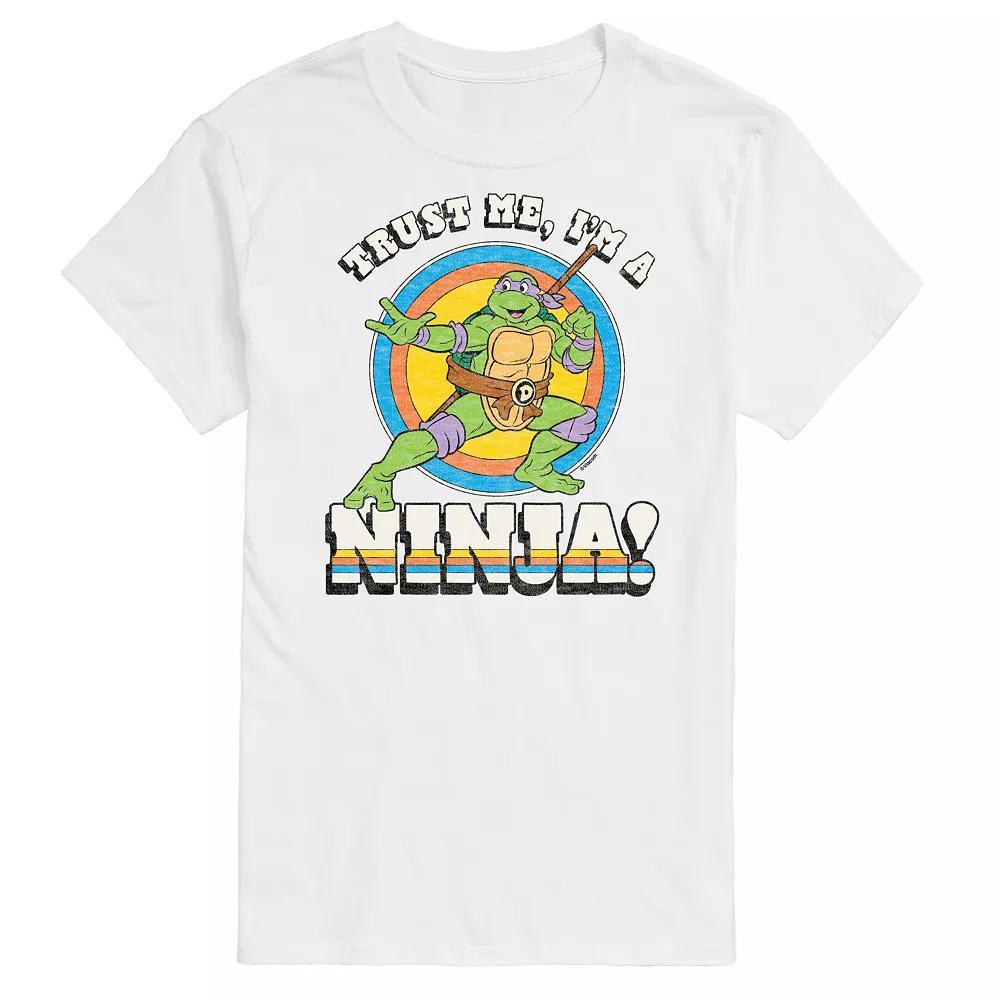 Big & Tall TMNT Trust Me Graphic Tee, Mens Product Image