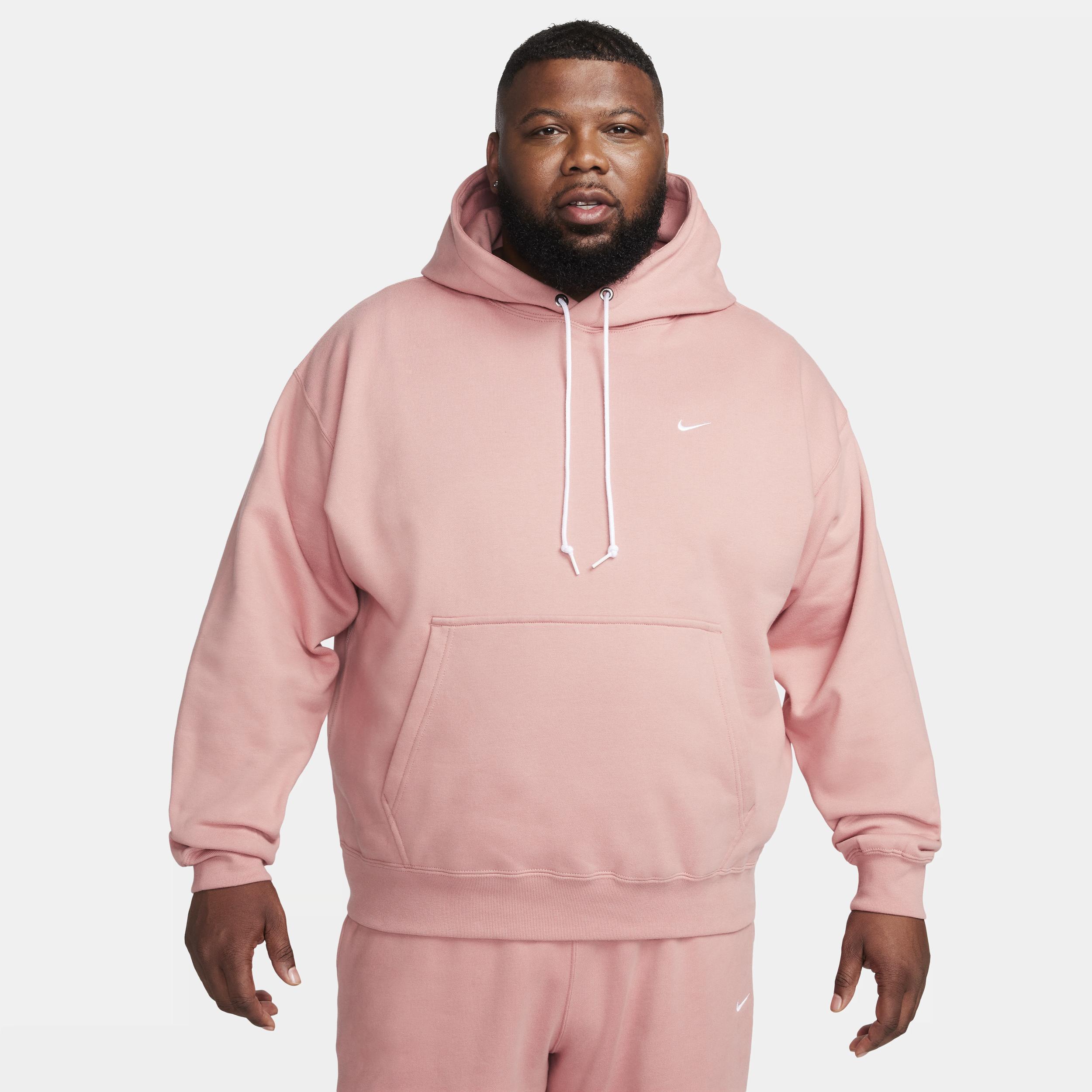 Nike Men's Solo Swoosh Fleece Pullover Hoodie Product Image