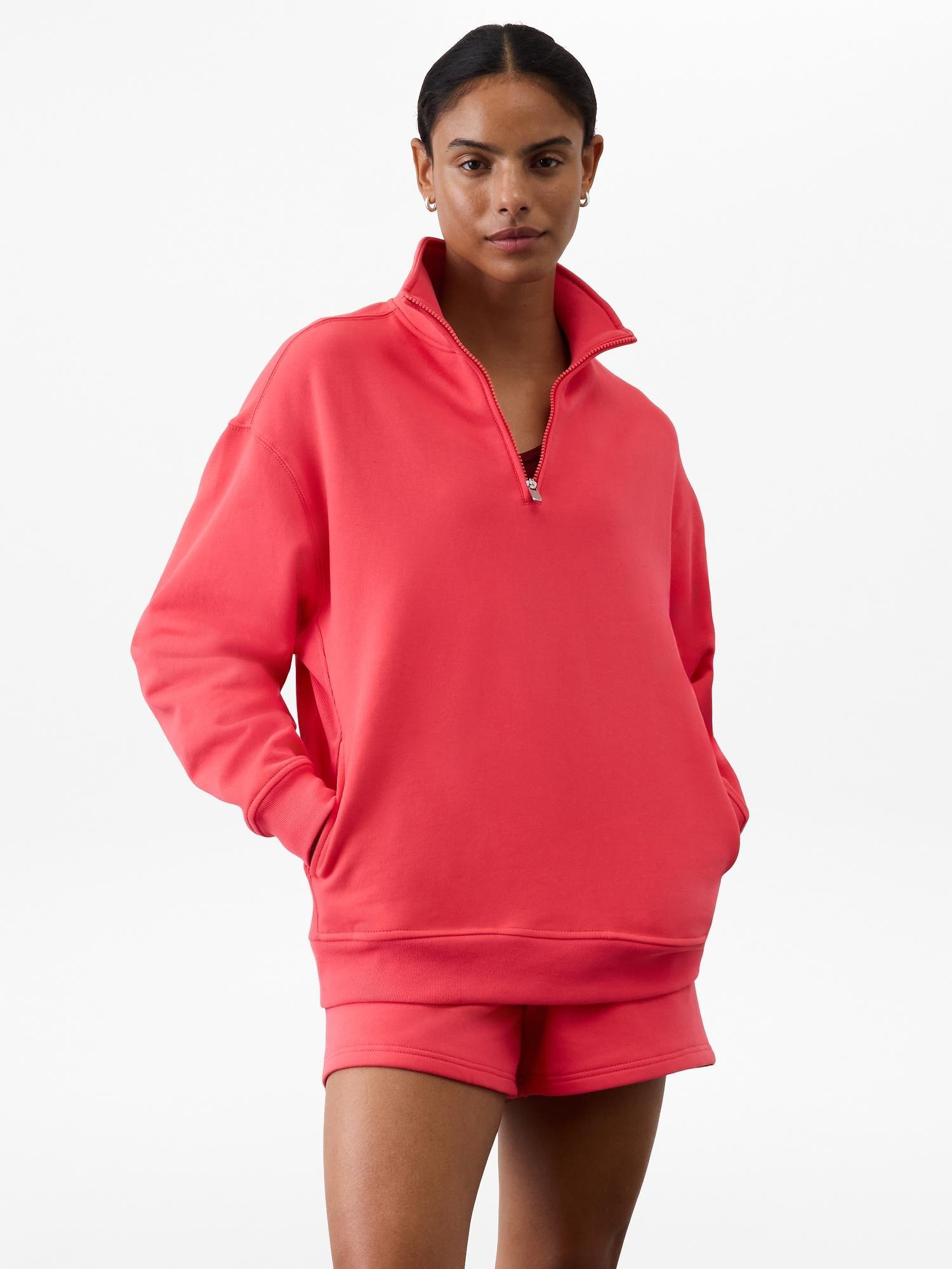 Power of She Forever Fleece 1/4 Zip Sweatshirt Product Image