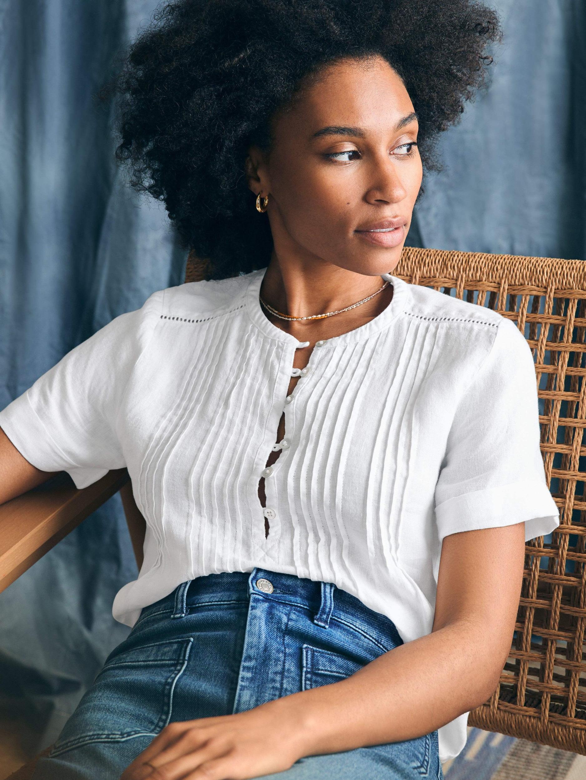 Gemina Top - White Female Product Image