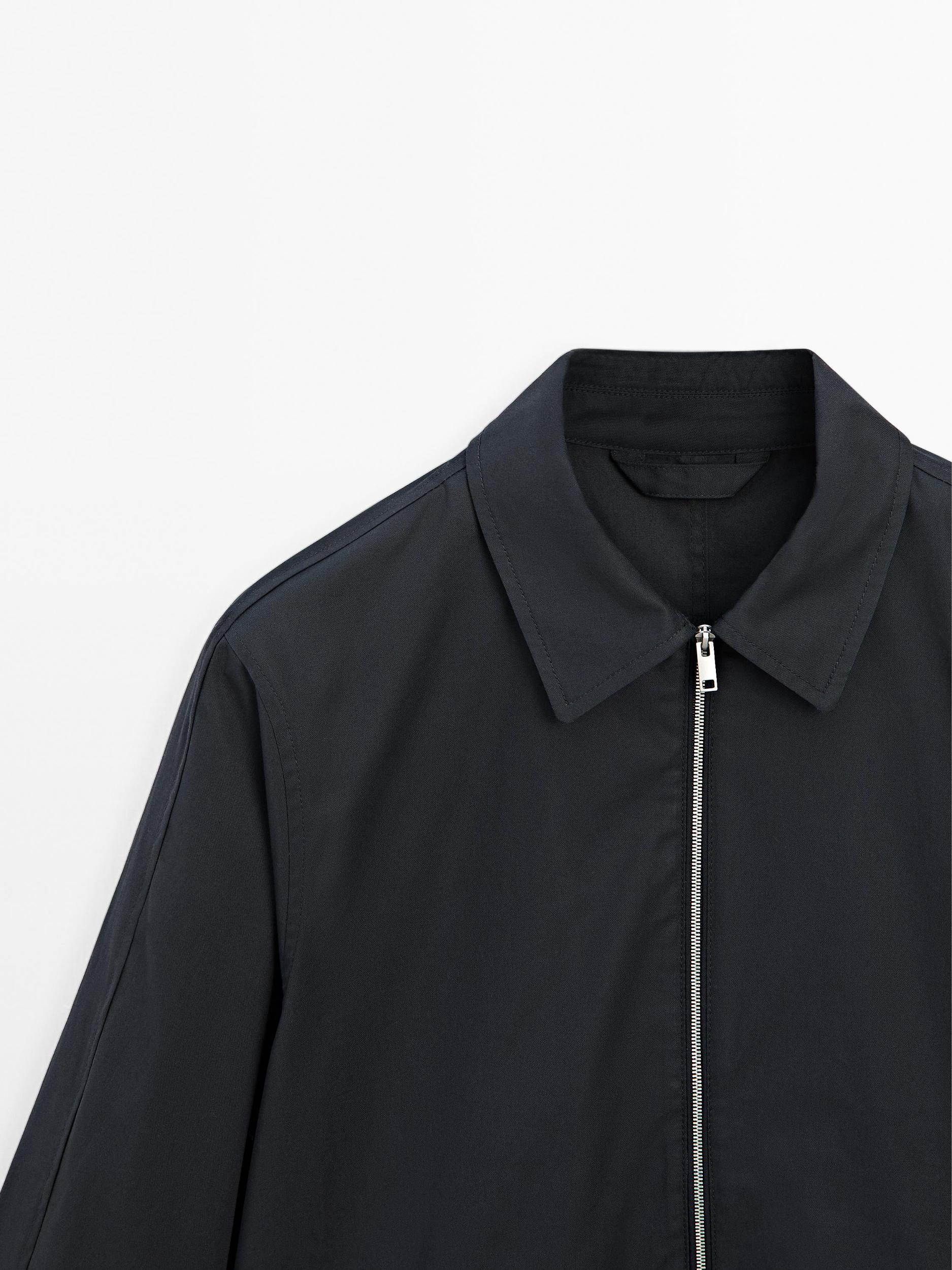 Water-repellent 100% cotton jacket Product Image
