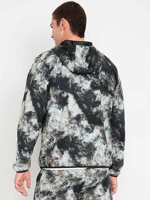 Textured Zip Performance Hoodie Product Image