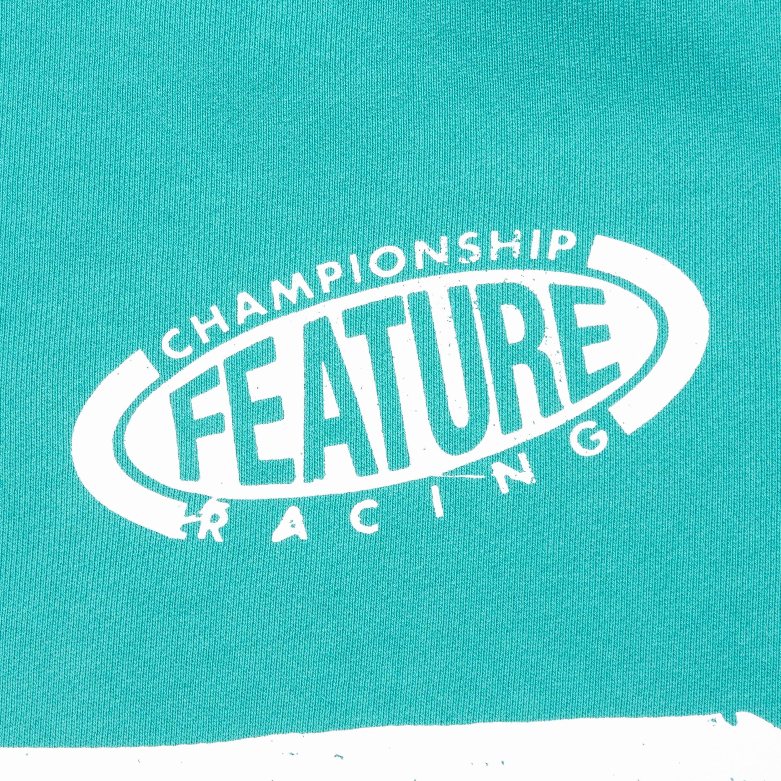 Feature x Honor The Gift Racing Club Hoodie - Vintage Green Male Product Image