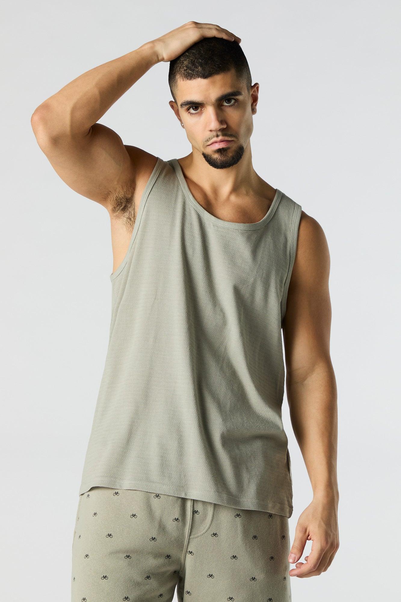 Textured Tank Male Product Image