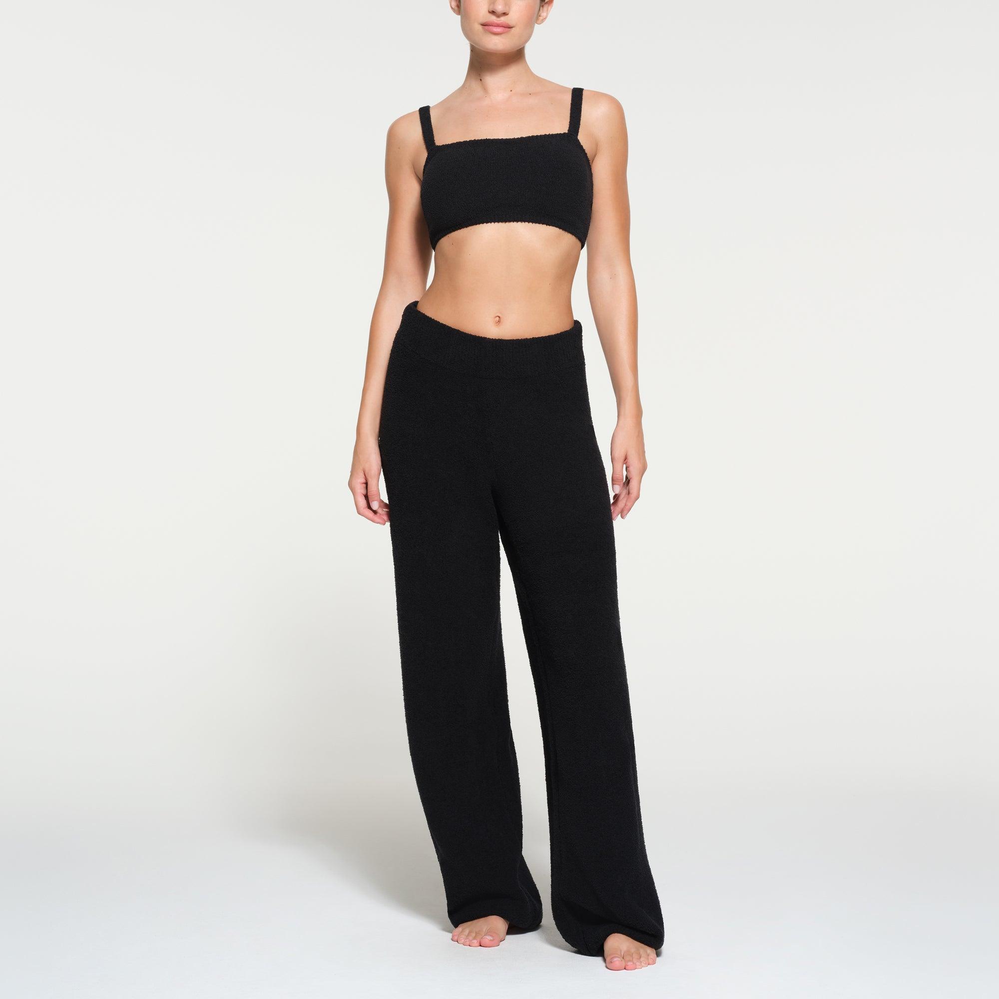 COZY KNIT STRAIGHT LEG PANT | ONYX Product Image