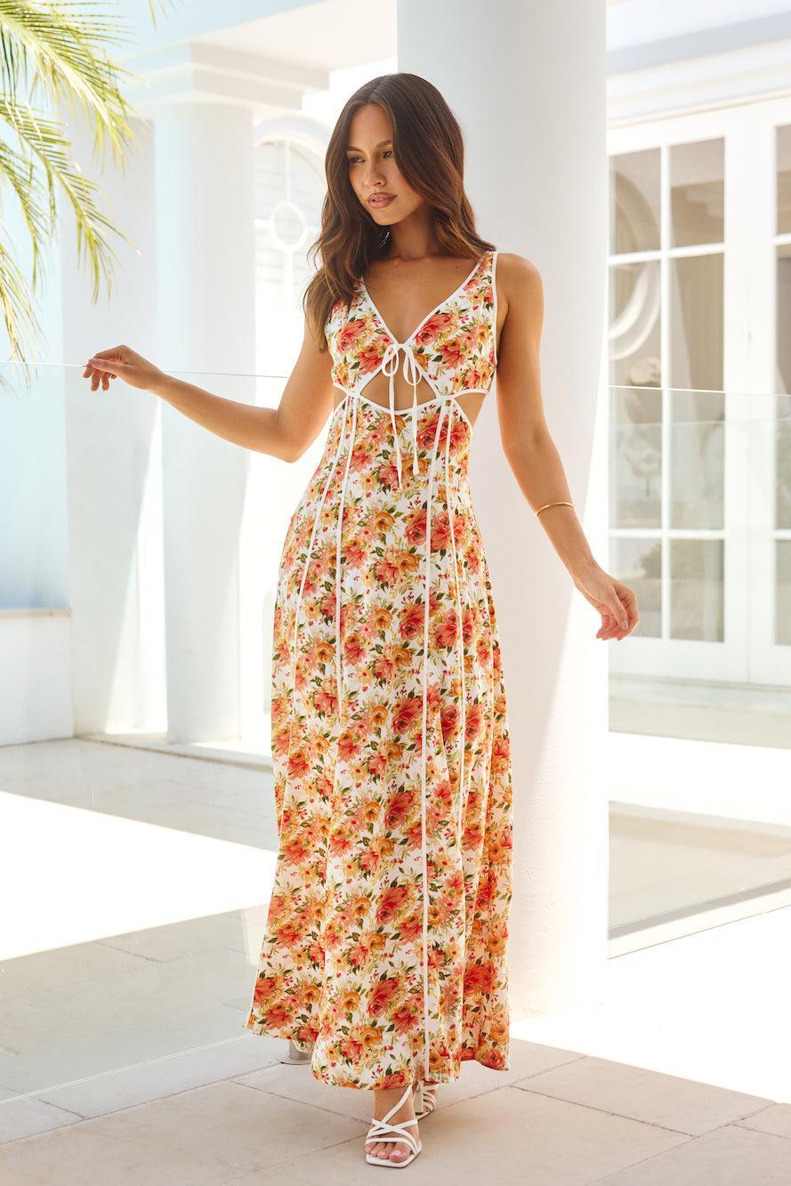 Energy Of Wildflowers Maxi Dress Floral Product Image