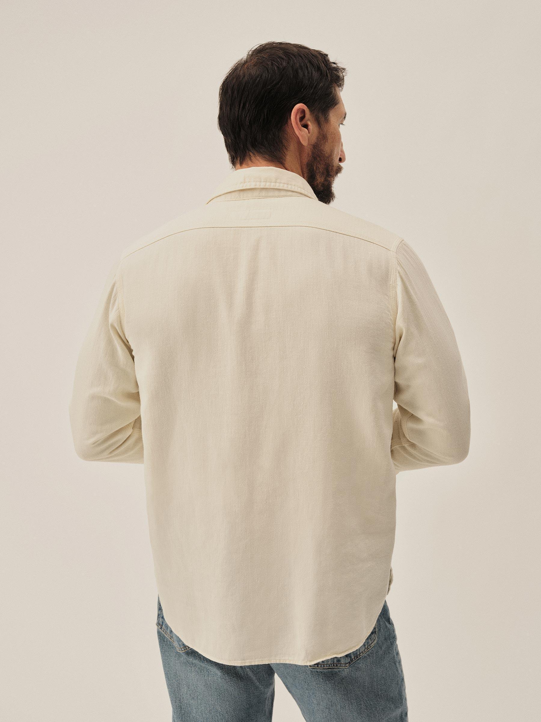 Natural Wash Hemp HBT Soft Pack Station Shirt - Buck Mason- Modern American Classics Product Image