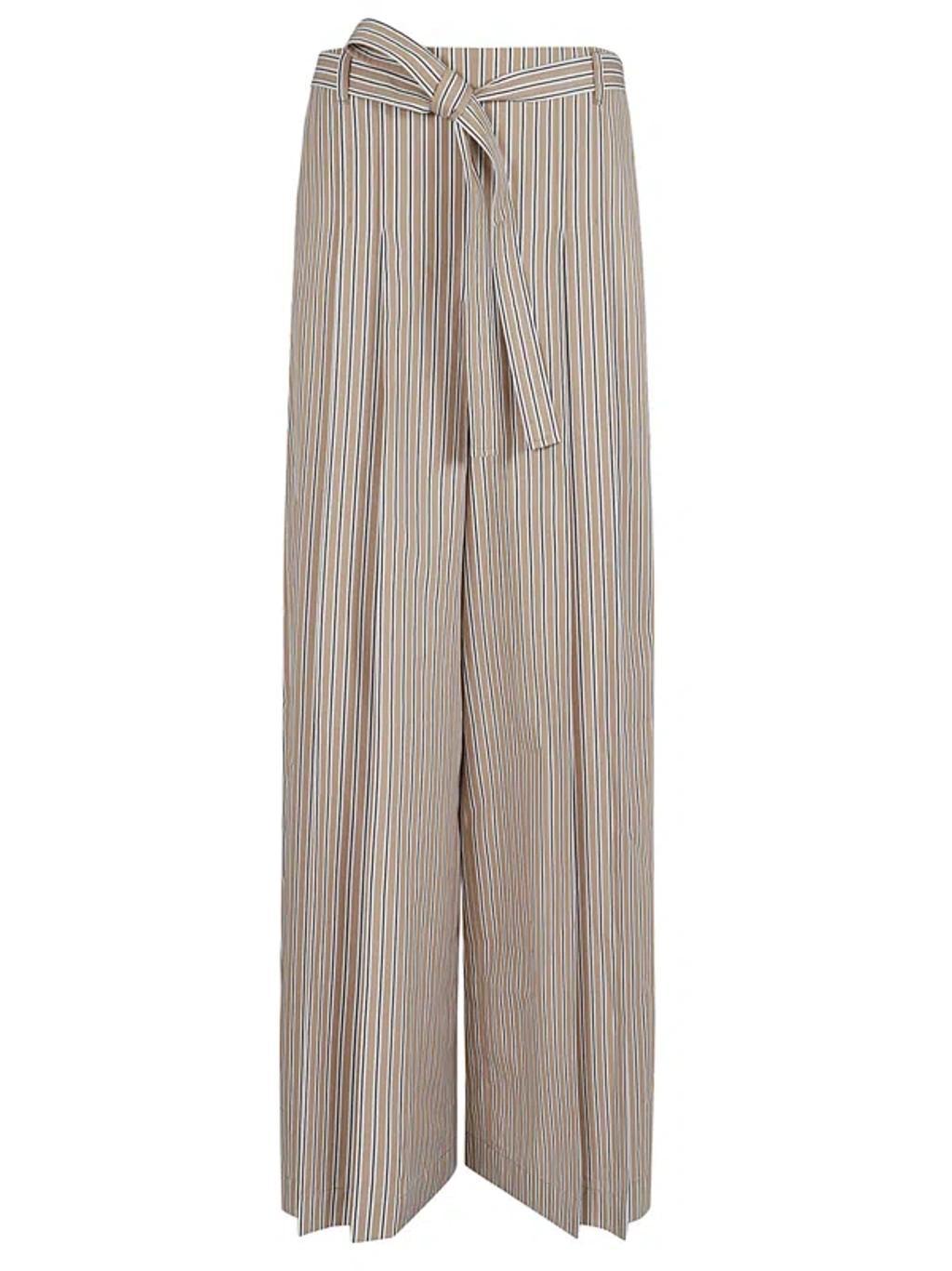 ALBERTA FERRETTI Pants  Woman Color Beige Product Image