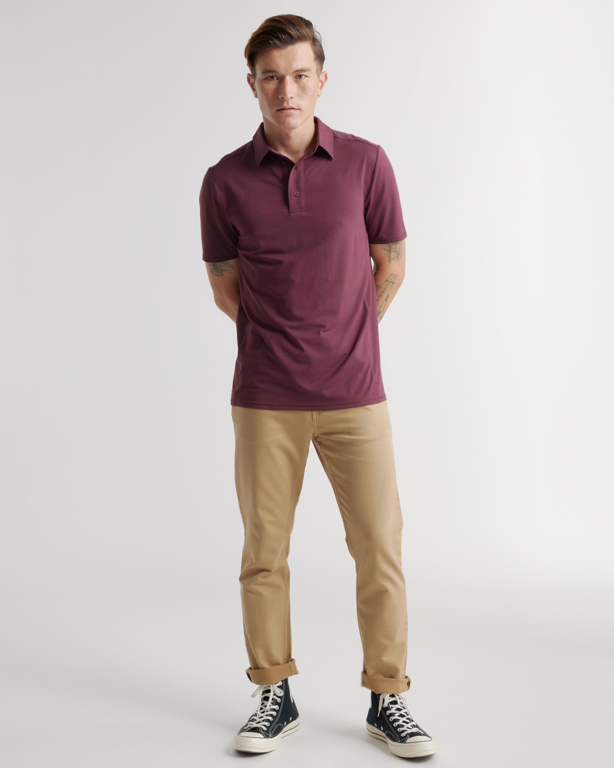 Quince | Men's Flowknit Breeze Performance Polo Recycled Polyester Product Image