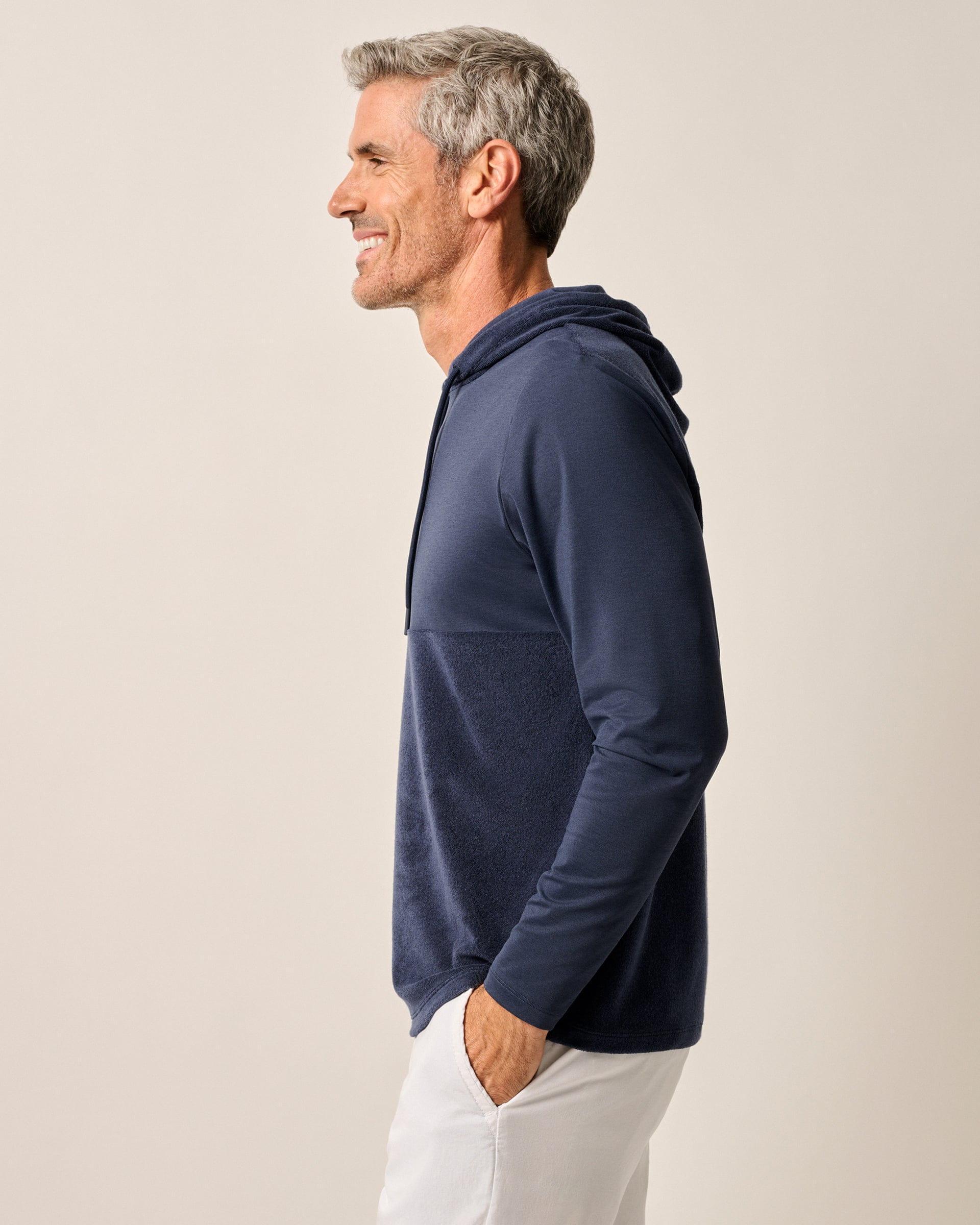 Haggard Mixed Media Hoodie Male Product Image