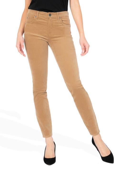 KUT from the Kloth Diana Corduroy Skinny (Concrete) Women's Clothing Product Image