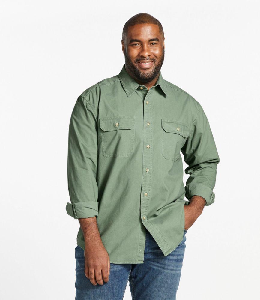 
                            Men's Sunwashed Canvas Shirt, Traditional Fit
                         Product Image