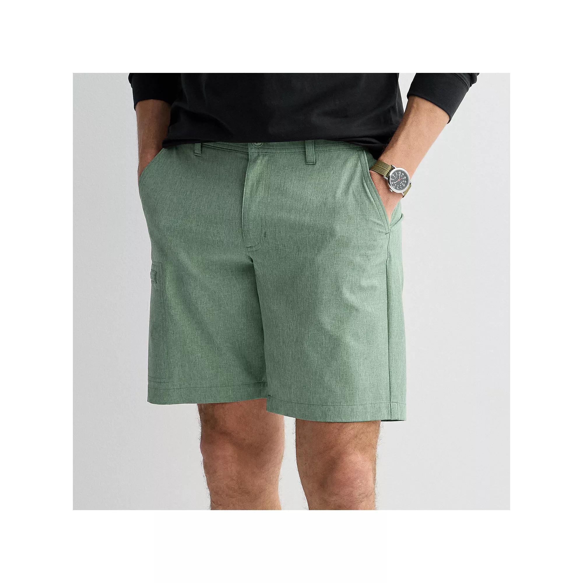 Men's Sonoma Goods For Life® 9-in. Performance Utility Shorts, Size: 36 9 IN, Aspen Leaf Product Image
