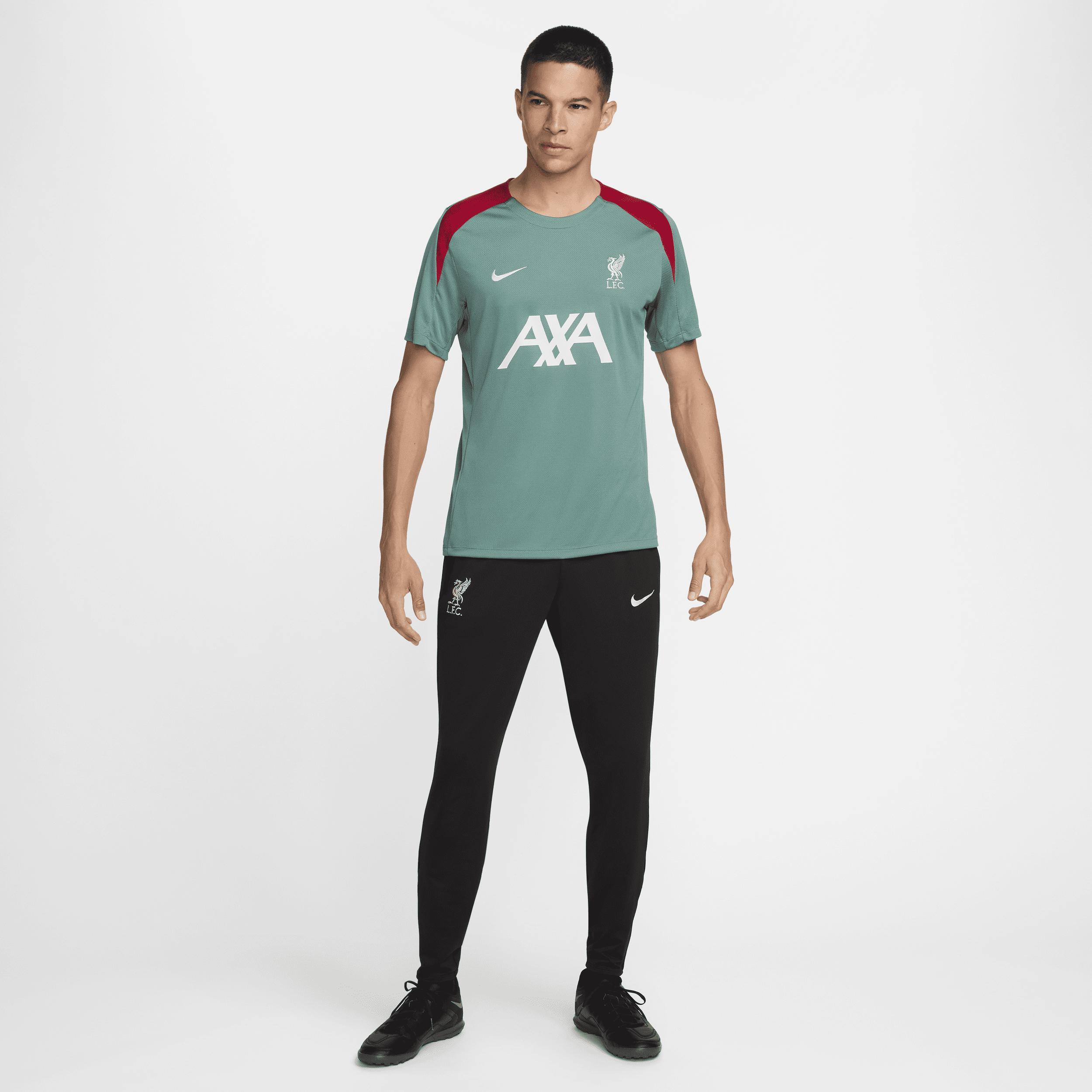 Men's Nike Green Liverpool 2024/25 Strike Performance Top, Size: Large, Lvp Green Product Image