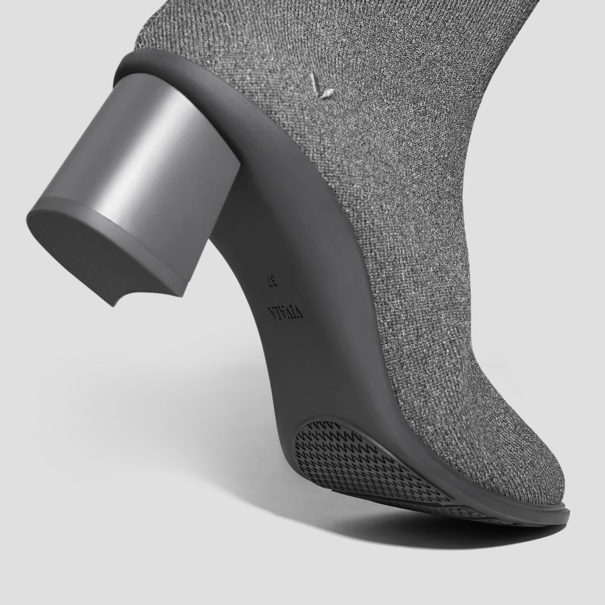Almond-Toe Running Heel Boots (Amanda) Product Image