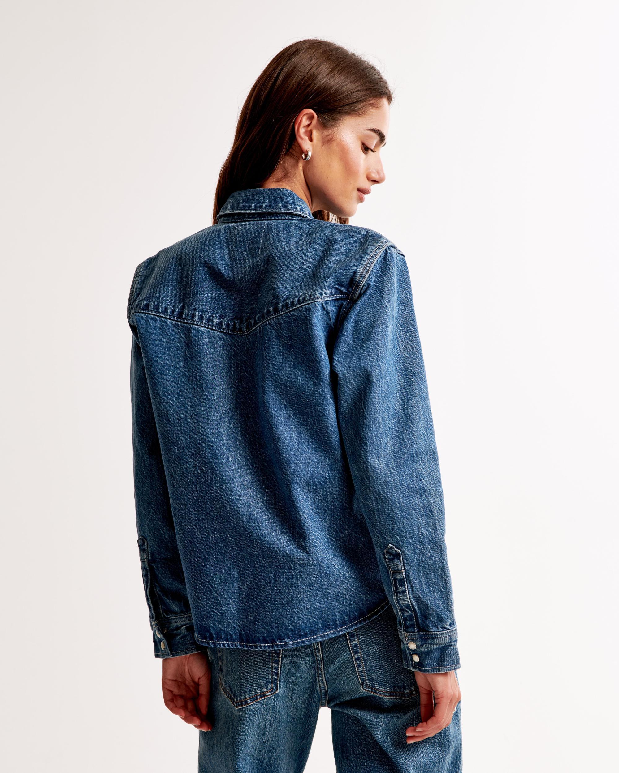 Western Denim Shirt Product Image
