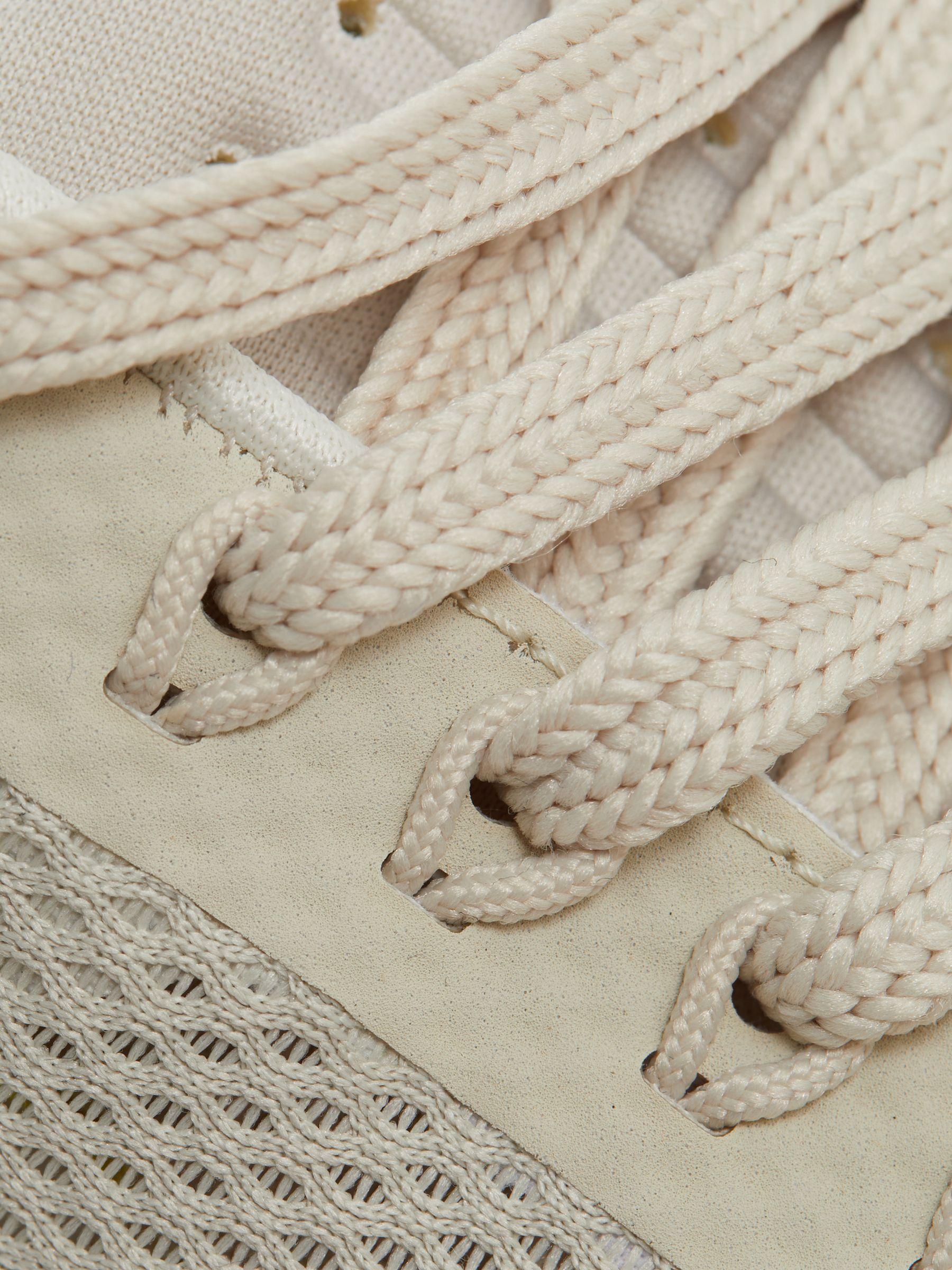 Veja Mesh Running Trainers in White  Pierre Product Image