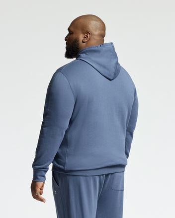 Men's Big And Tall Levy Essential Fleece Hoodie 001 BLACK / 3XL Product Image