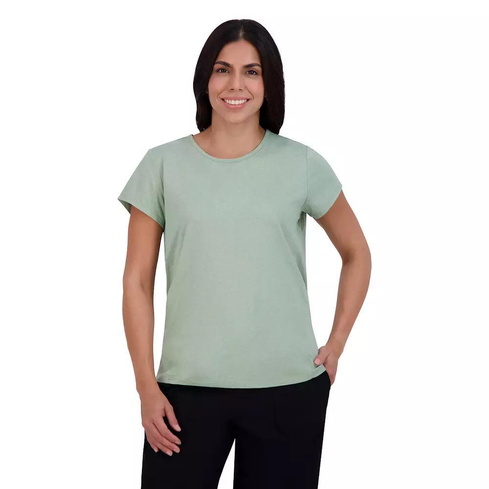 Women's ZeroXposur Melange Short Sleeve T-Shirt, Size: Large, Laurel Product Image