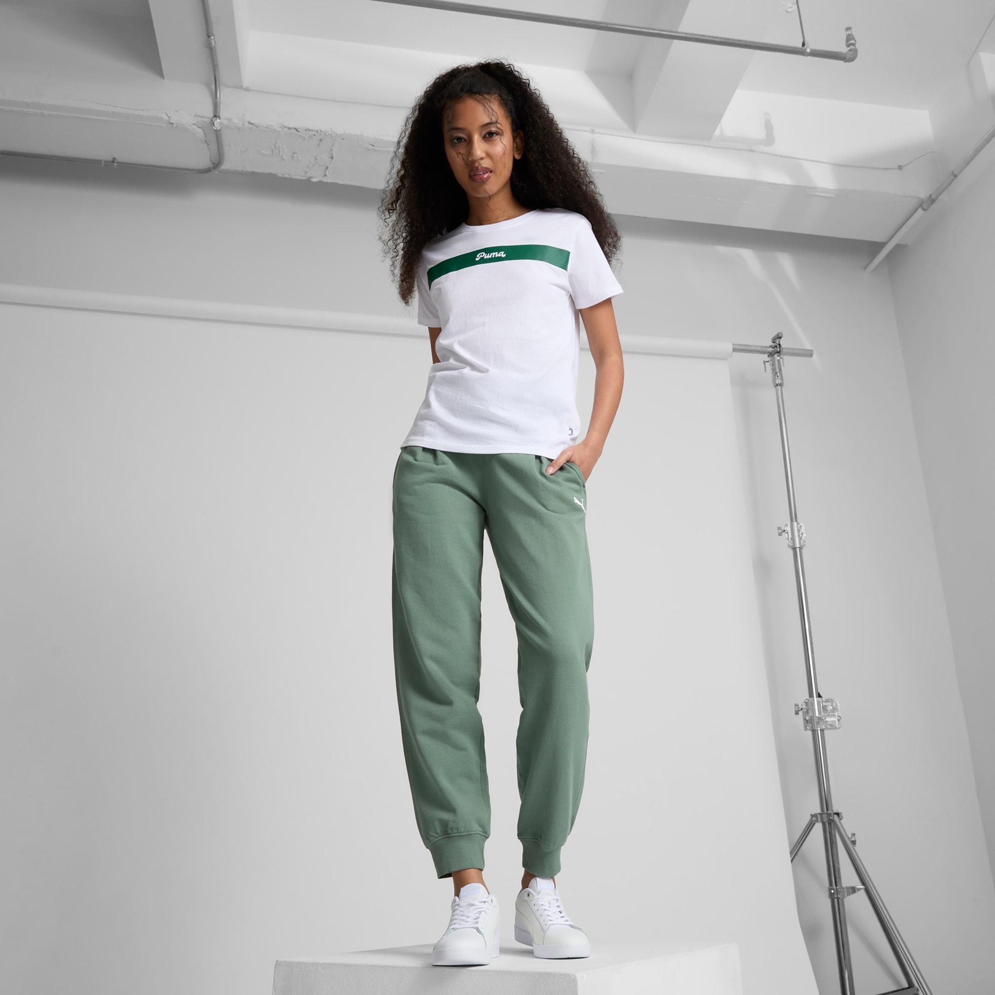 PUMA Upfront Line Logo Womens T-Shirt Product Image