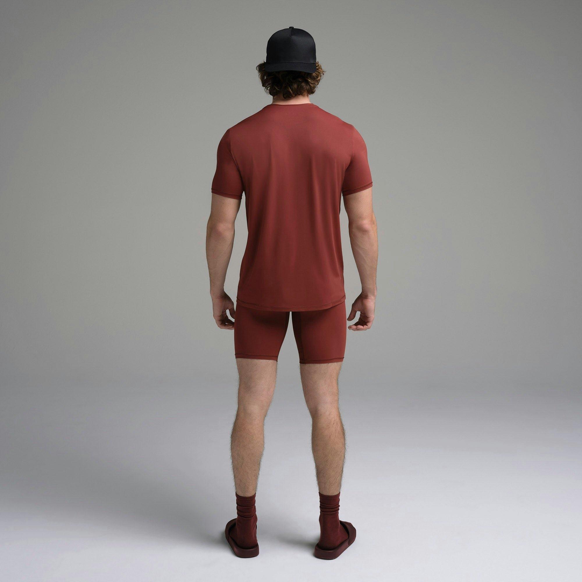 SKIMS SPORT MENS 5" BOXER BRIEF | SANGRIA Product Image