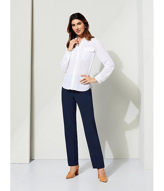Investments the 5TH AVE fit Straight Leg Tummy Control Pants Product Image