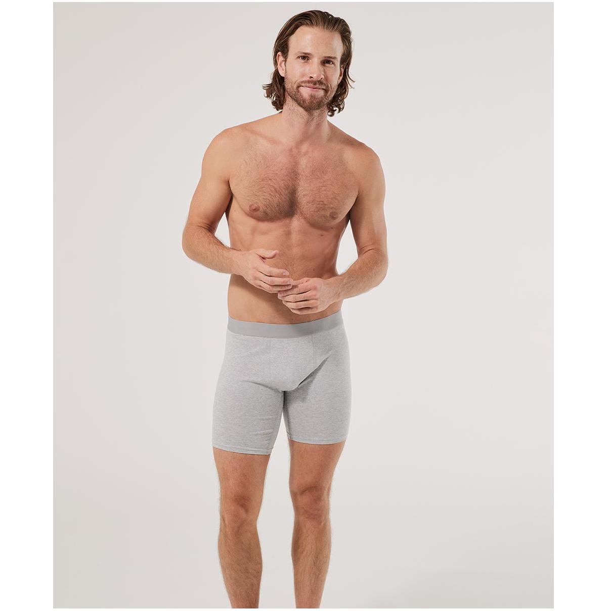 Mens Everyday Extended Boxer Brief 4-Pack S Product Image