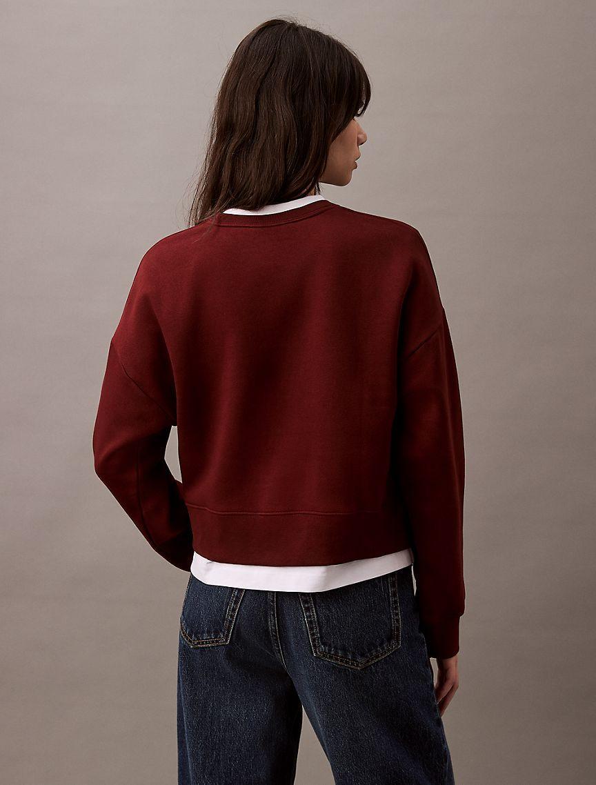Archive Logo Fleece Cropped Sweatshirt Product Image