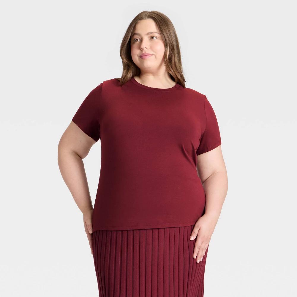 Women's Short Sleeve T-Shirt - A New Day™ Product Image