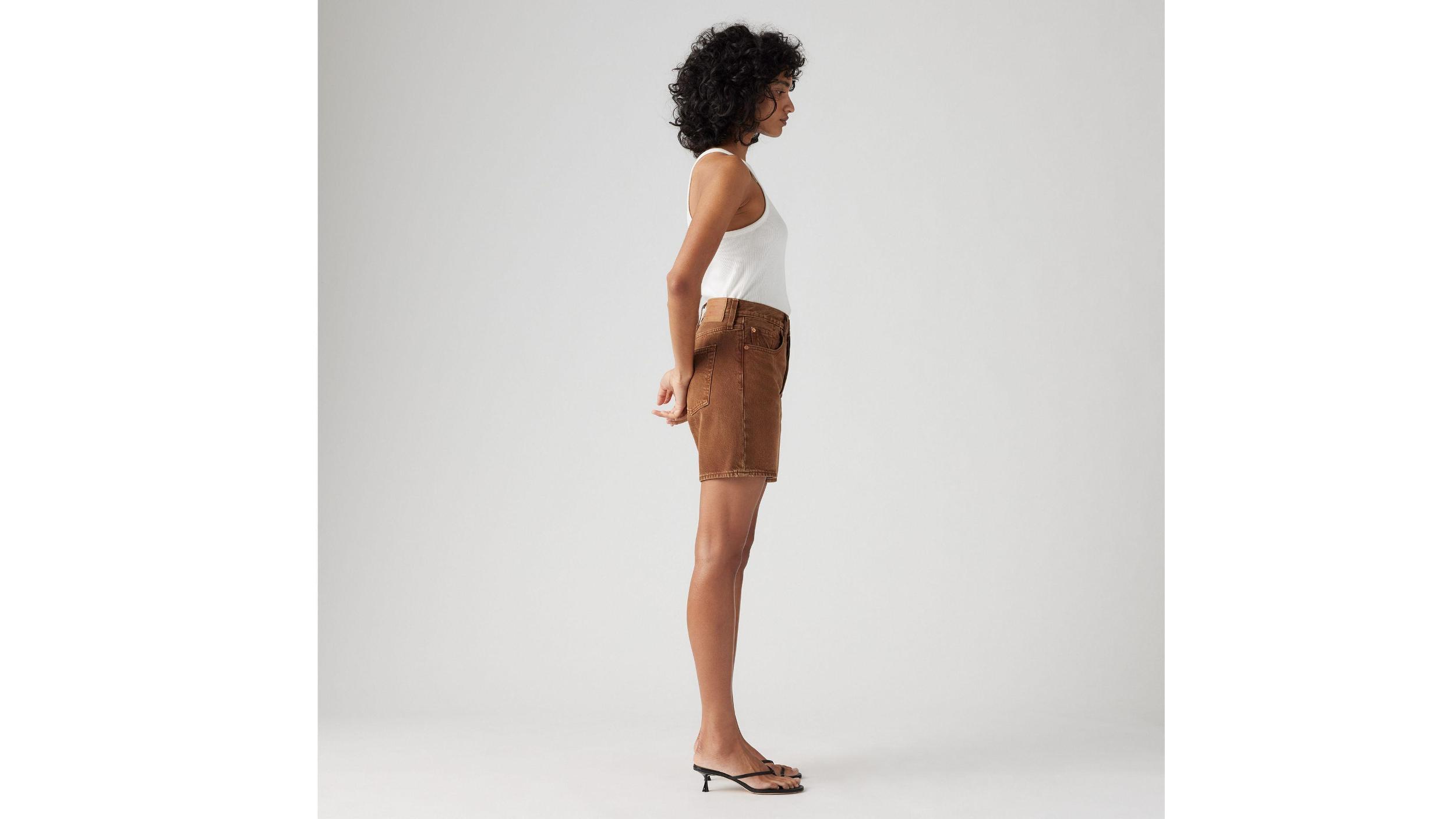 501® Original Fit High Rise Mid-Thigh  Women's Shorts Product Image