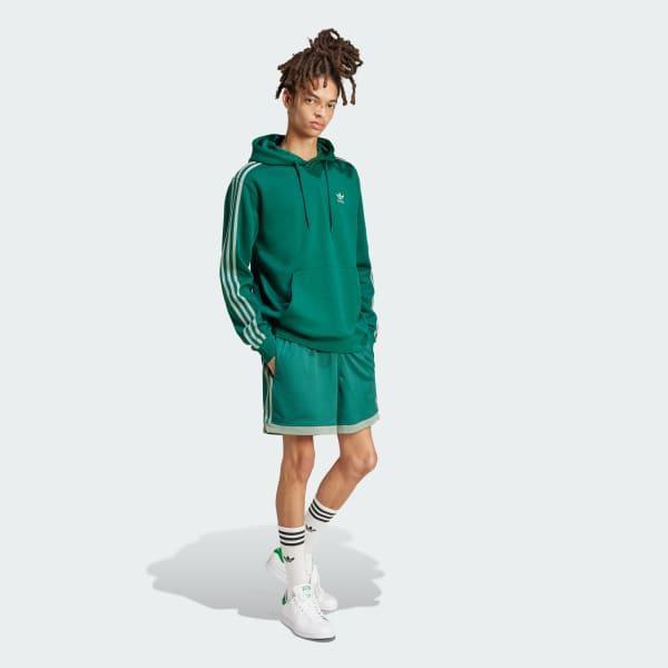 adidas Adicolor Classics 3-Stripes Hoodie Better Scarlet 2XL Mens Product Image