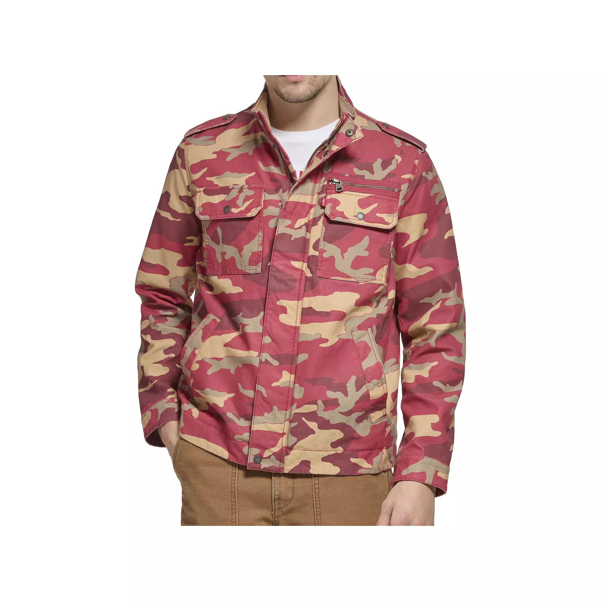 Men's Levi's® Cotton Trucker Jacket, Size: XXL, Dessert Camouflage Product Image