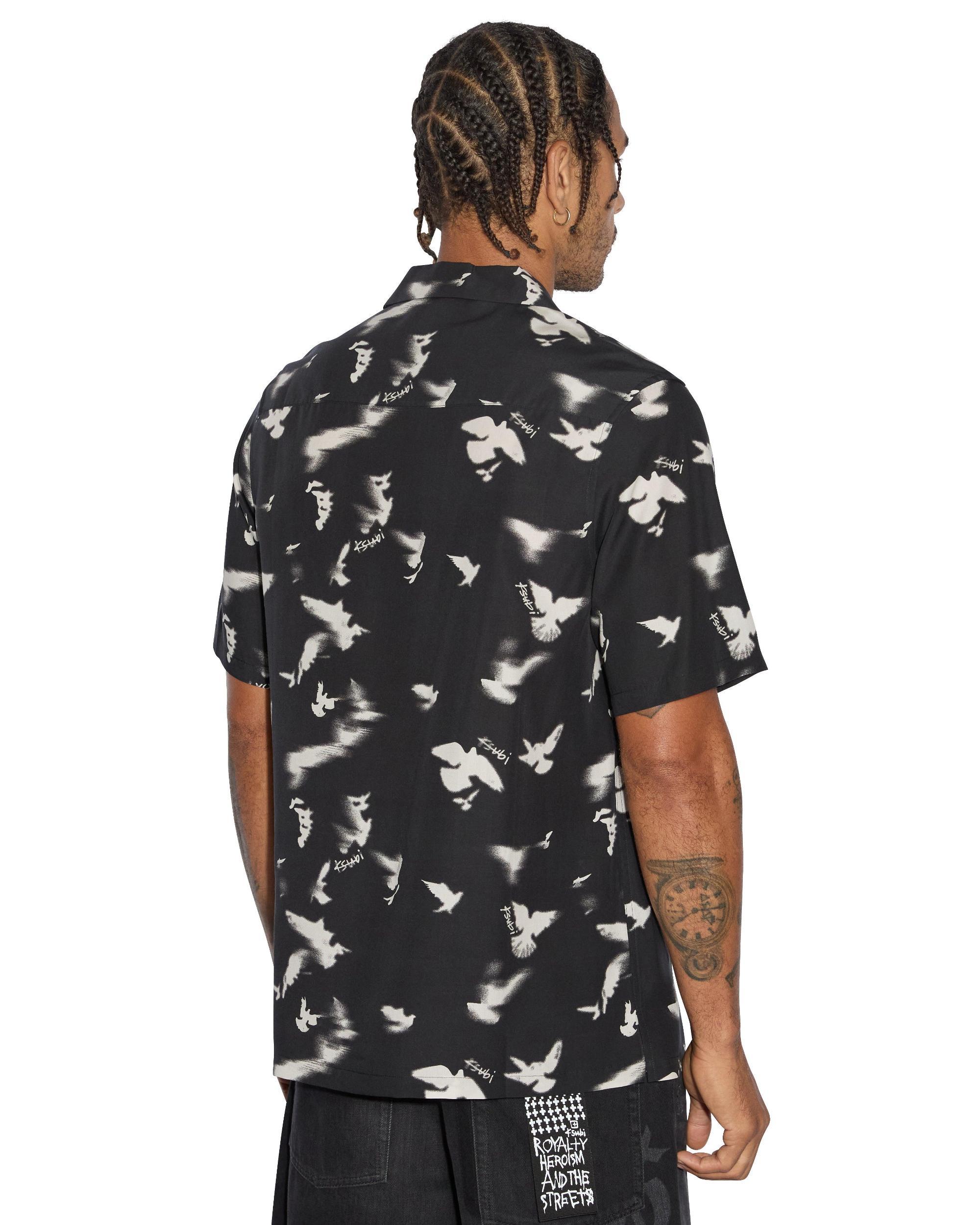 FLIGHT RESORT SS SHIRT BLACK Male Product Image