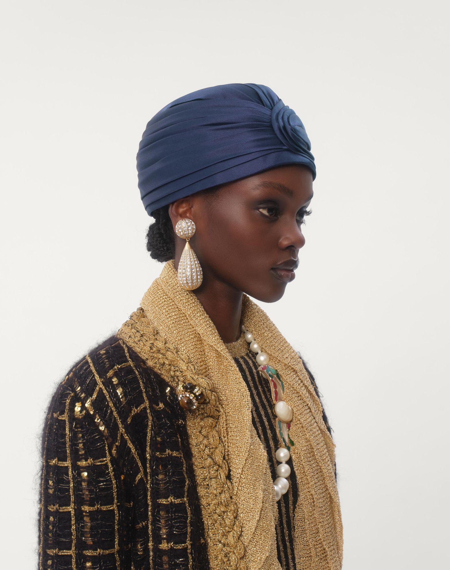 RIGID SILK TURBAN   Product Image