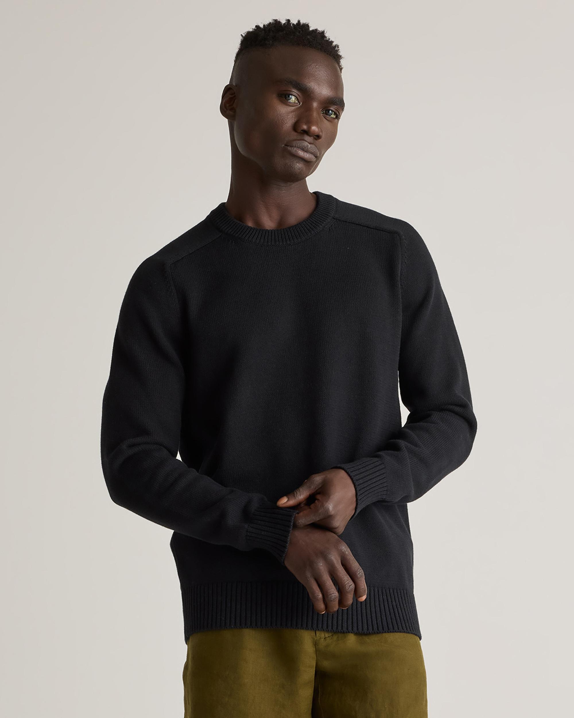 Quince | Men's Crewneck Sweater Organic Cotton Product Image