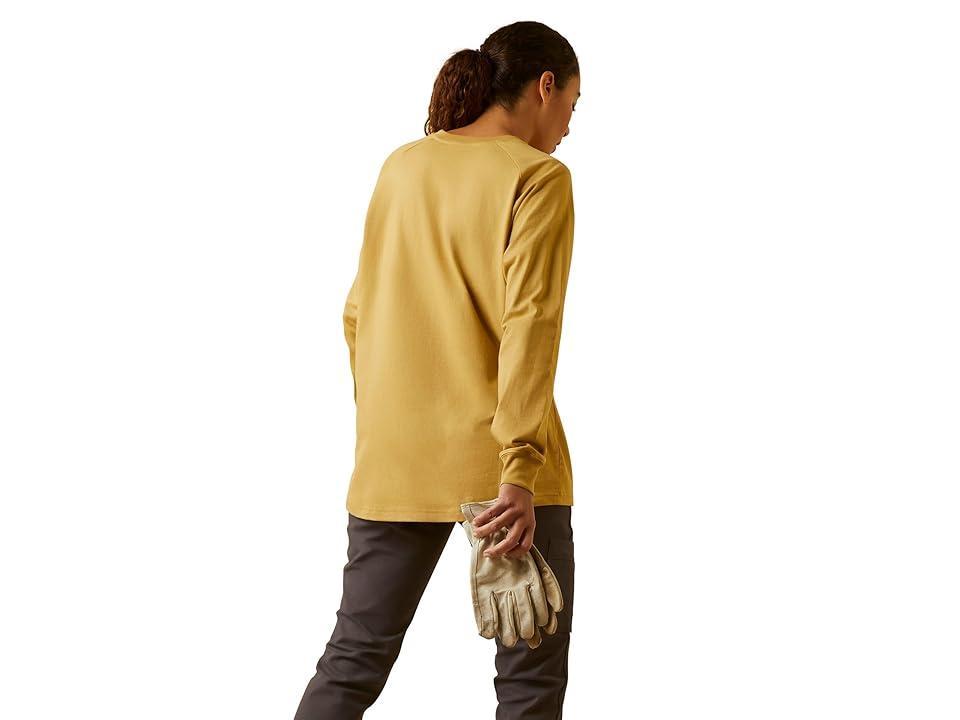 Ariat Rebar Cotton Strong Block T-Shirt (Antelope) Women's T Shirt Product Image
