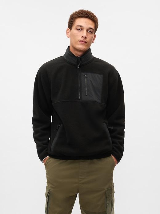 Sherpa Half-Zip Pullover Product Image
