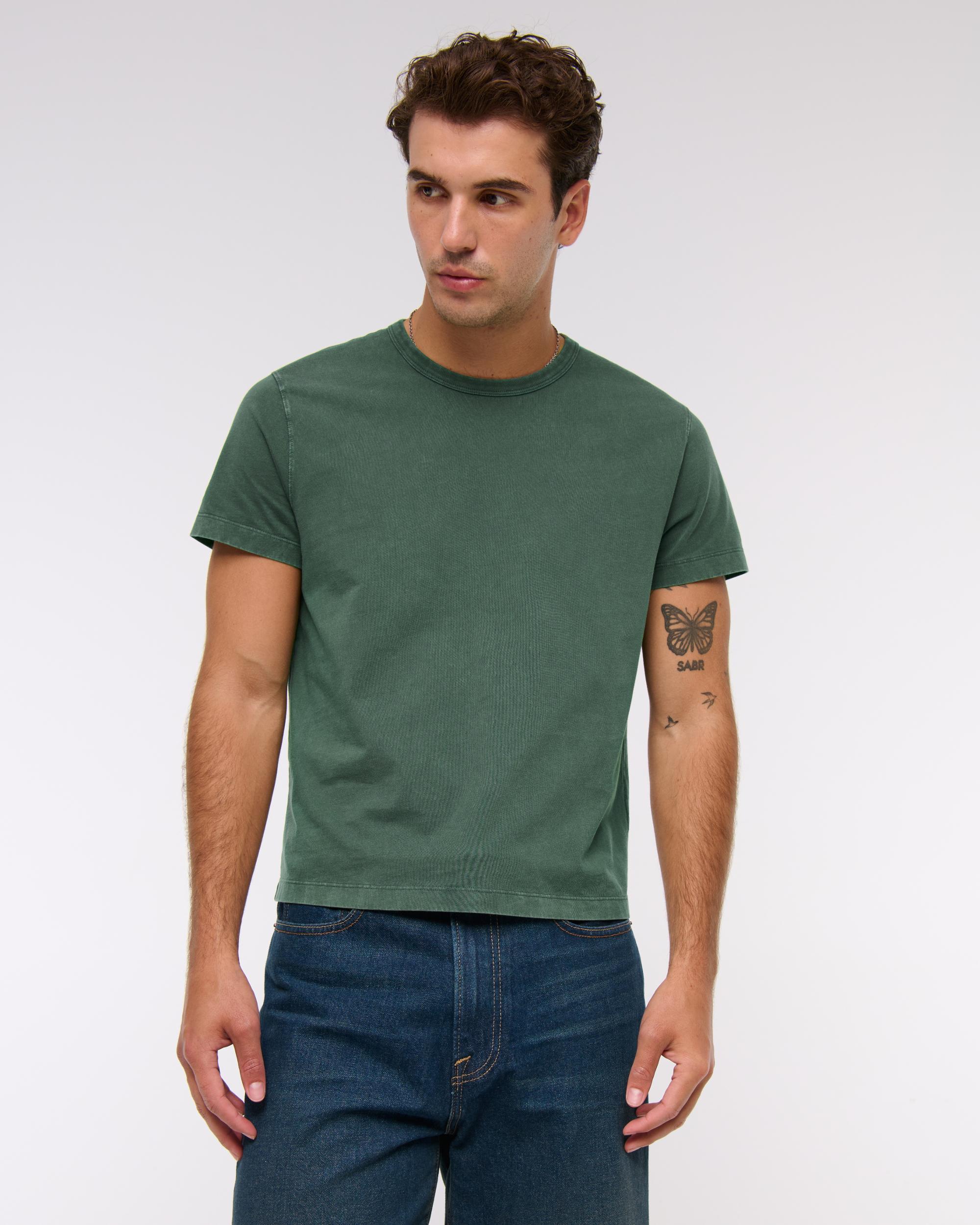 Classic Polished Cropped Tee Product Image