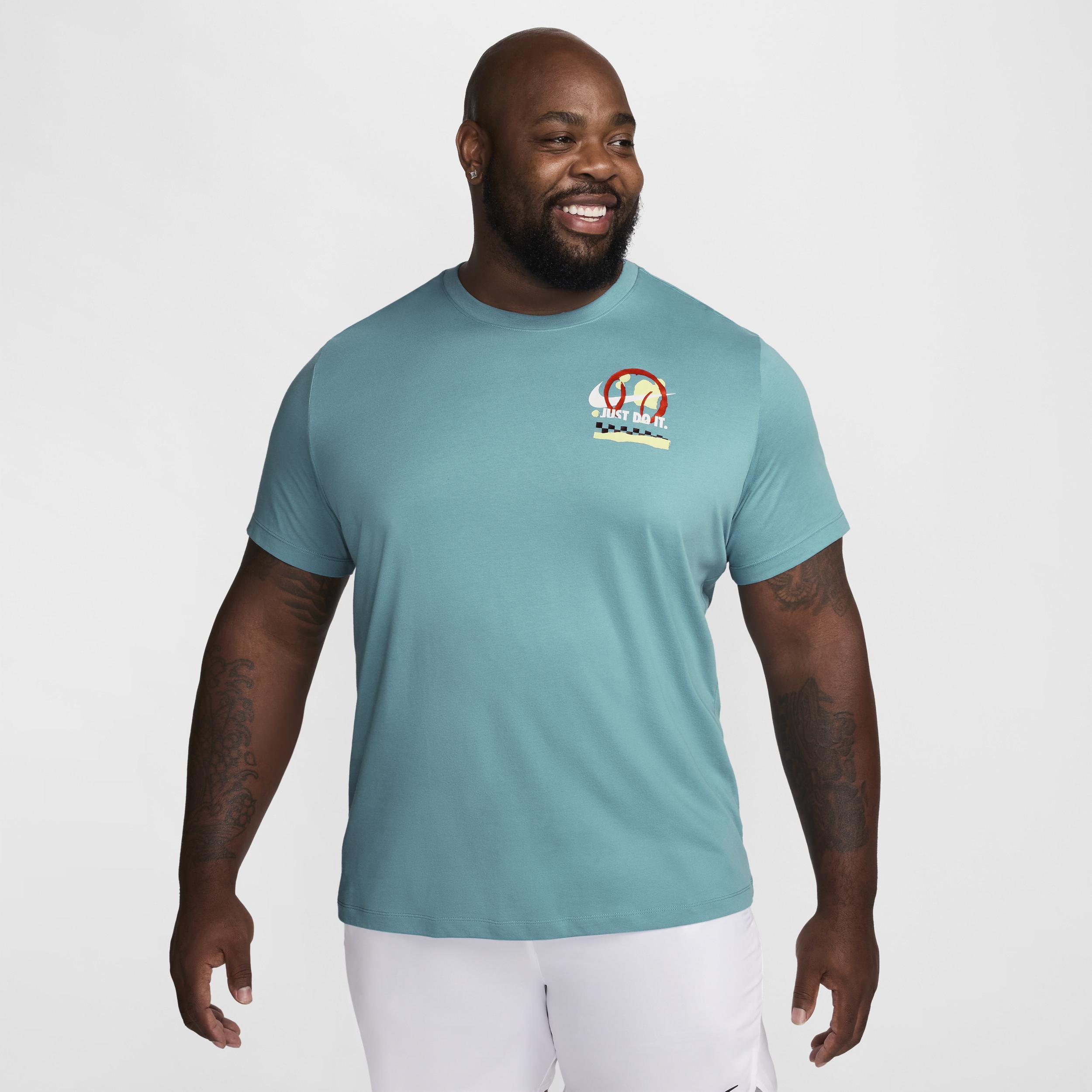 NikeCourt Men's Dri-FIT Tennis T-Shirt Product Image