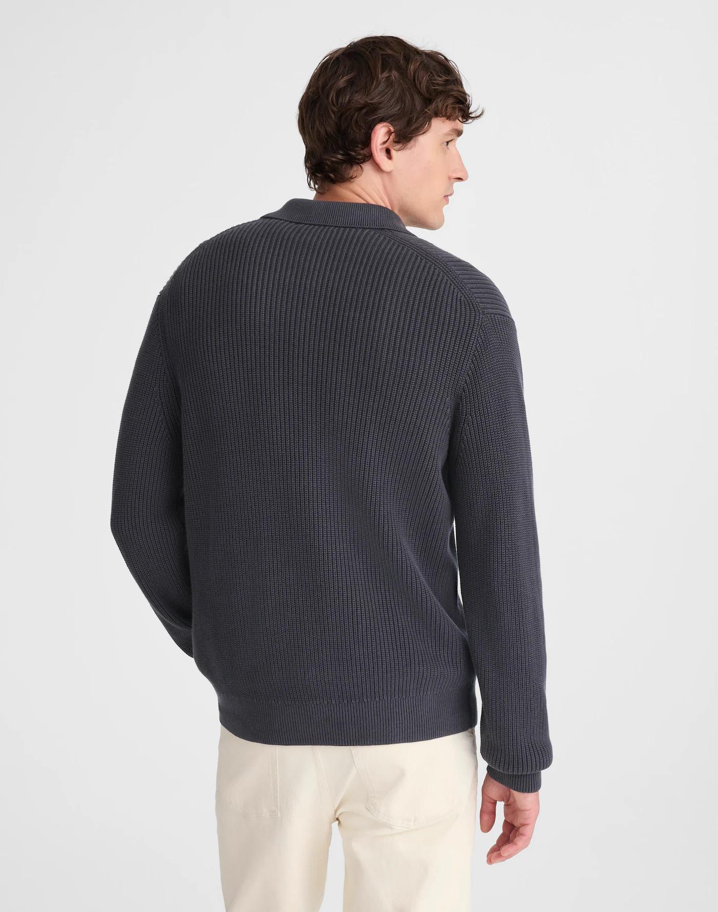 Cotton Shaker-Stitch Polo Product Image