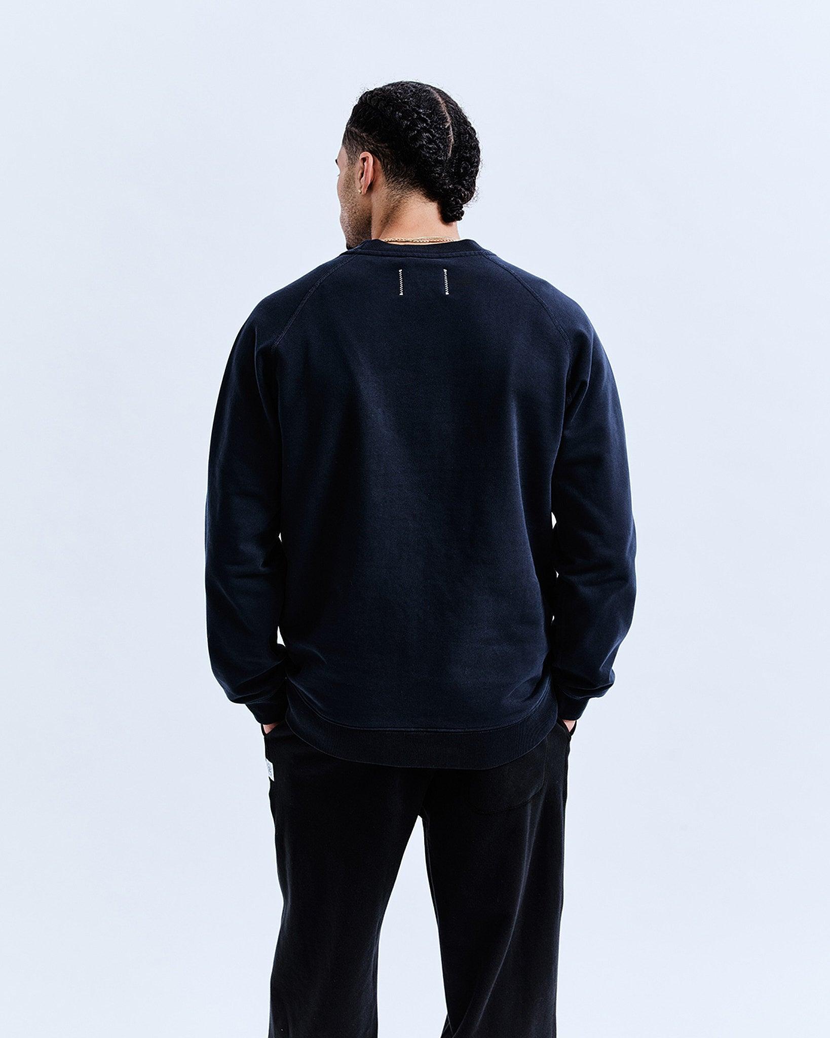 Midweight Terry Classic Crewneck - Vault Male Product Image