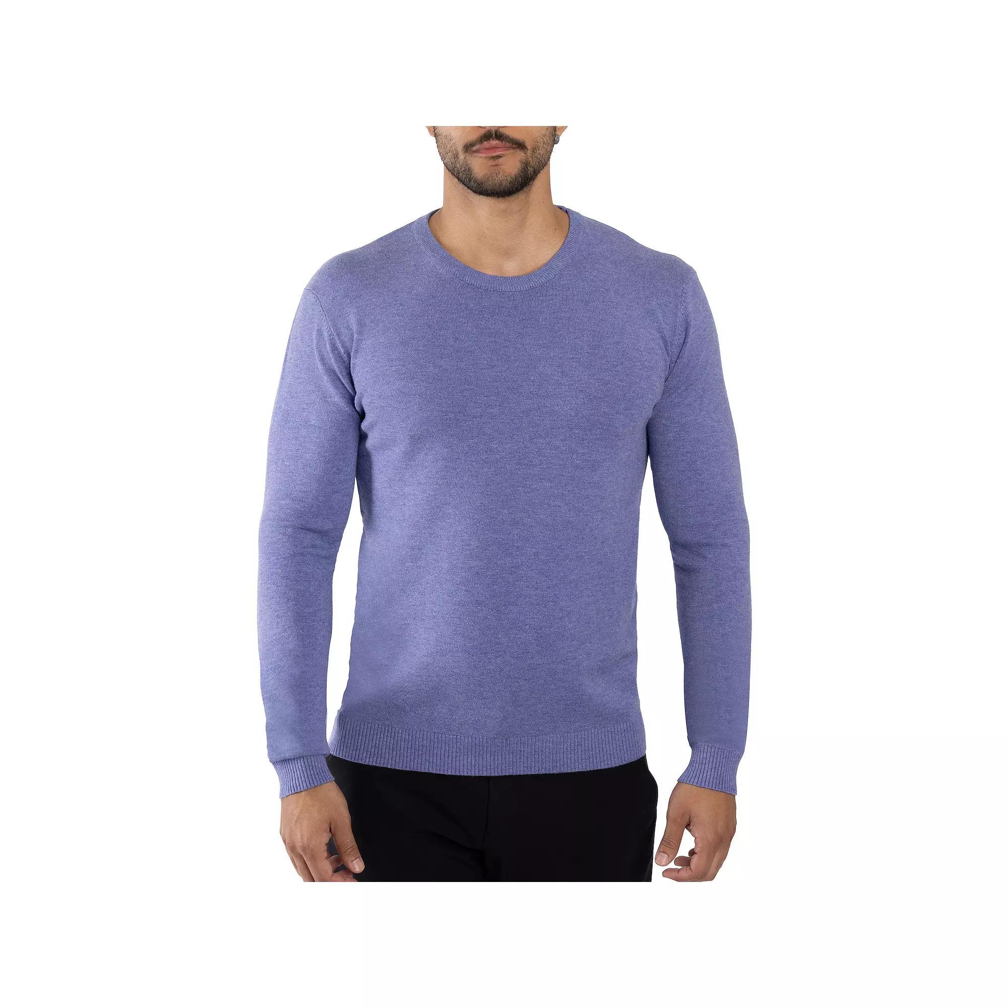 Men's Xray Fitted Crewneck Top, Size: XL, Purple Product Image