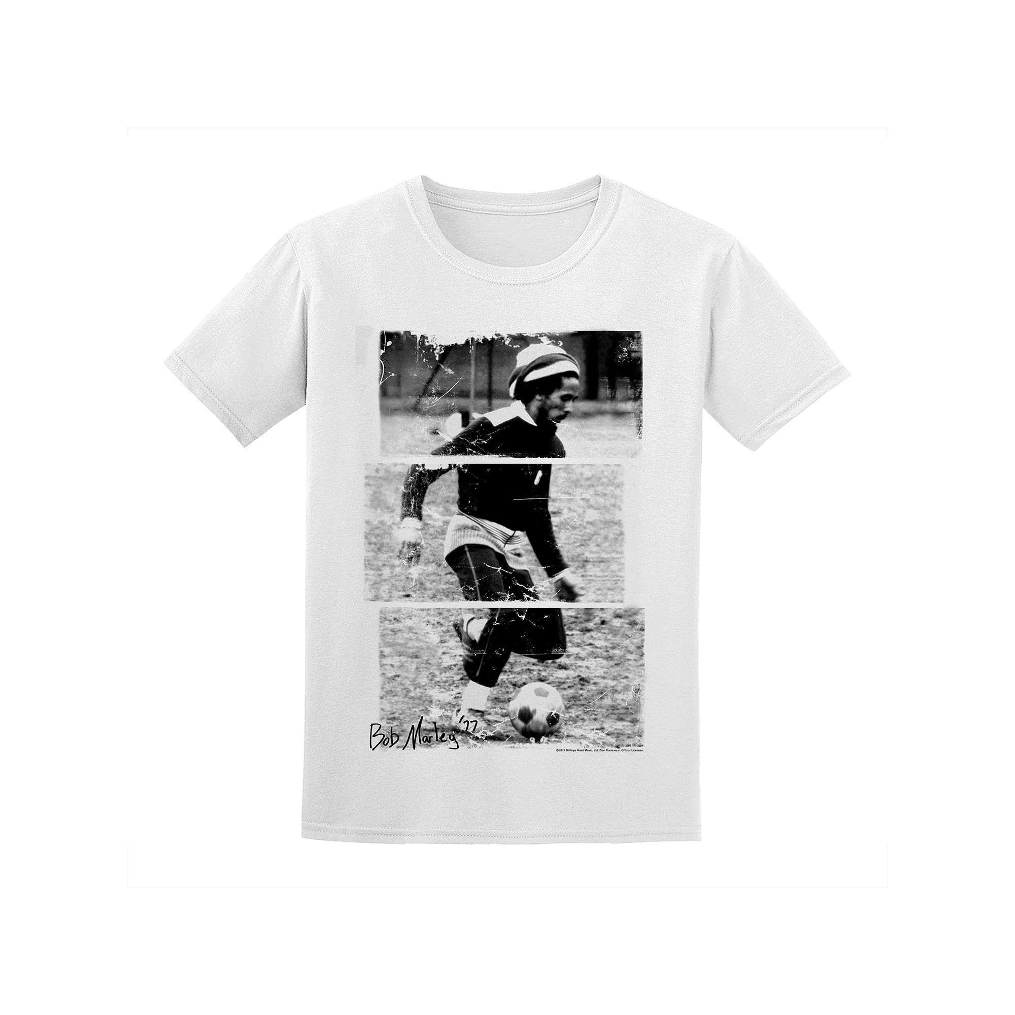 Men's Bob Marley Tee, Size: Small, White Product Image