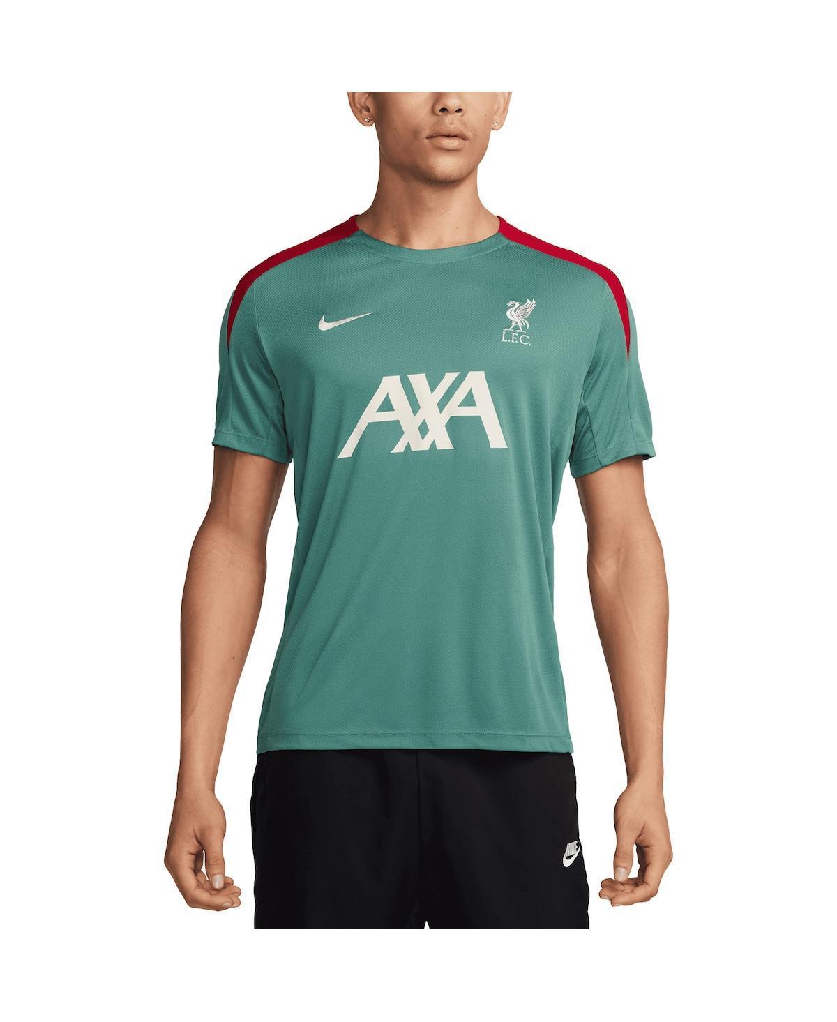 Men's Nike Green Liverpool 2024/25 Strike Performance Top, Size: Large, Lvp Green Product Image