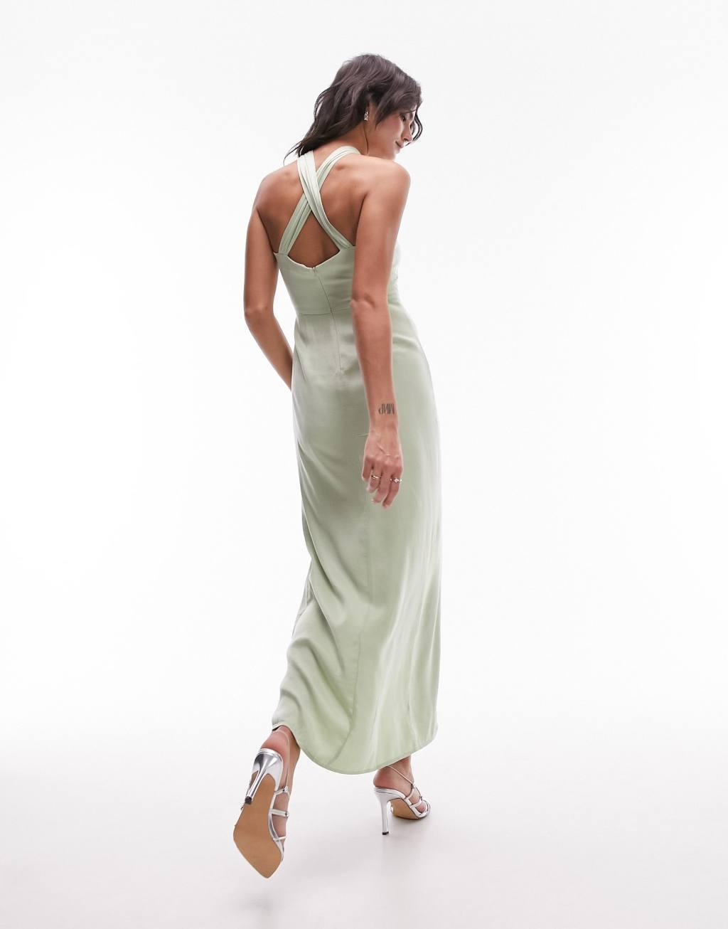 Topshop ring detail maxi dress Product Image
