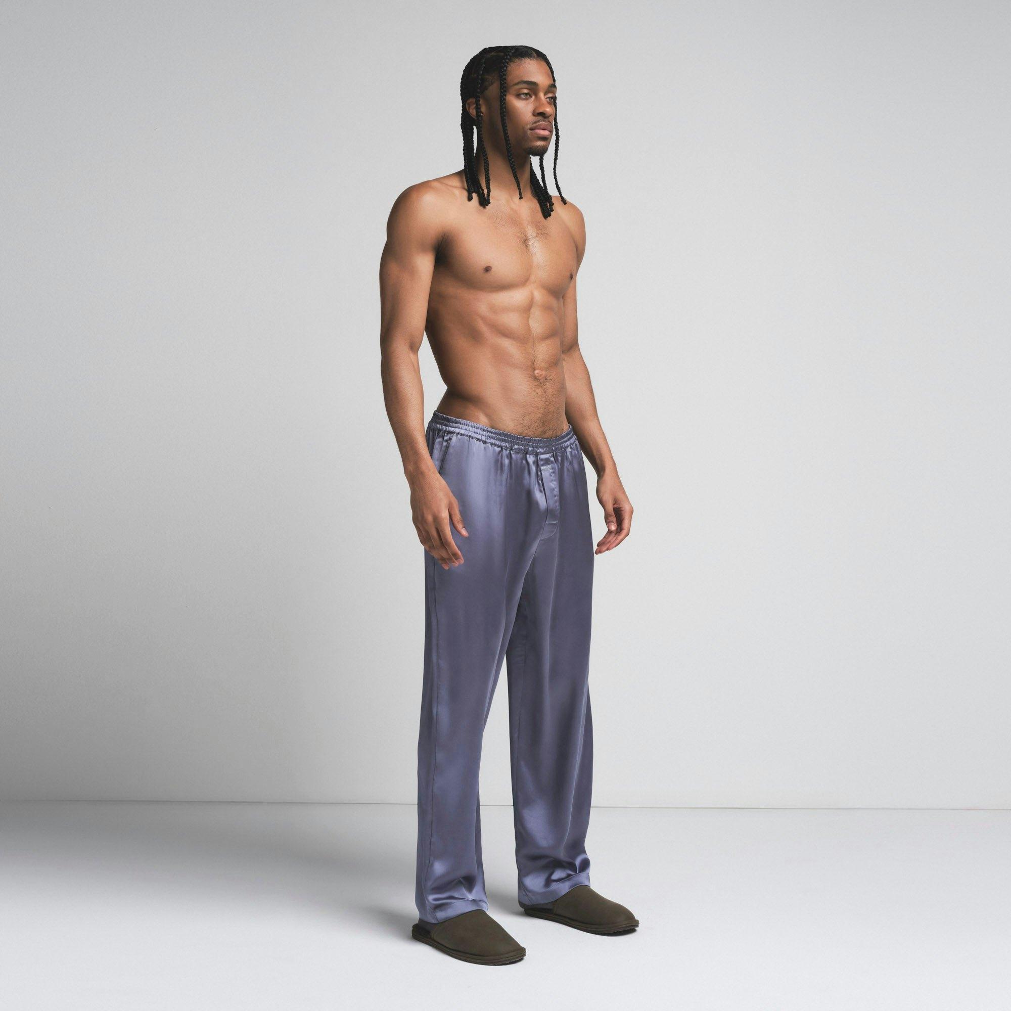 SATEEN SLEEP MENS PANT | SLATE Product Image