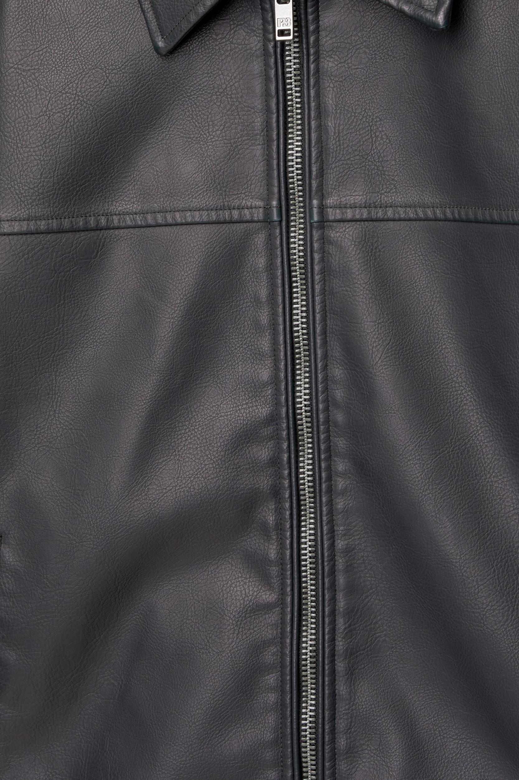 Leather effect jacket Product Image