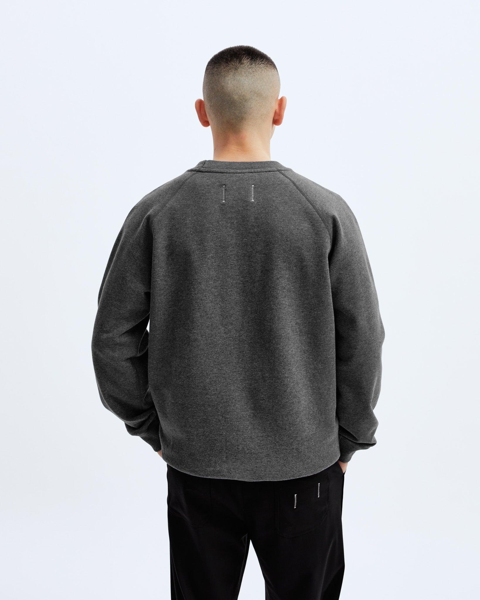 Midweight Terry Classic Crewneck - Vault Male Product Image