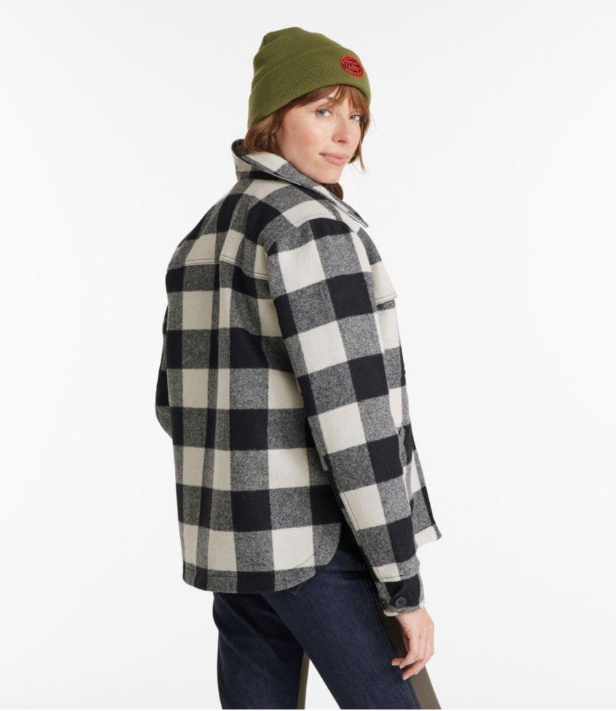 
                            Women's Maine Guide Zip Front Jac-Shirt with Primaloft, Plaid
                         Product Image