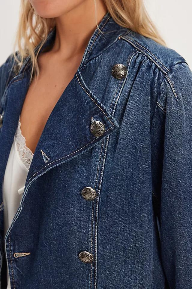 We The Free Imogene Denim Officer Jacket Product Image